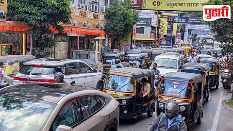Pune Ganeshotsav Traffic Congestion