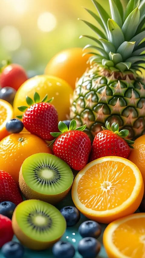 Vitamin C helps the body easily absorb iron from plant-based vegetarian foods