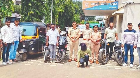 Satara Crime : वाहने चोरणार्‍या तिघांच्‍या टोळीला अटक