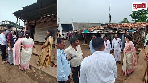 Chandrapur News : जिल्‍हाधिकारी, सीईओंनी केले  शाळाबाह्य विद्यार्थ्यांच्या घरी जाऊन मार्गदर्शन