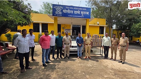  Illegal Liquor Seized on Yenegur Supatgaon Road