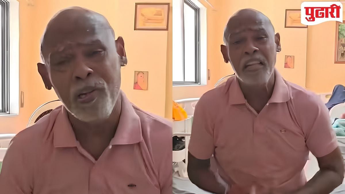 विनोद कांबळी वृद्धाश्रमात, व्हिडिओ व्हायरल