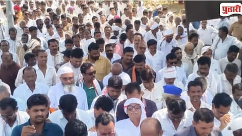 Barshitakli Farmers Drought Demand Protest