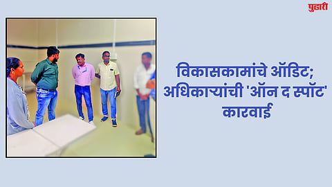 Audit of development works
