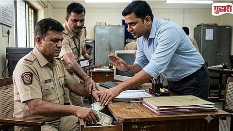 ACB Action Satara Shahupuri Police Station 