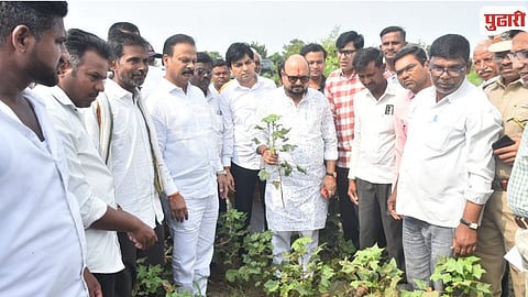 Bodwad Muktainagar Crop Damage Inspection  