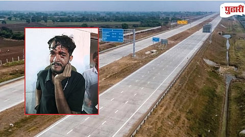 Buldhana Samruddhi Expressway Onion Truck Robbery