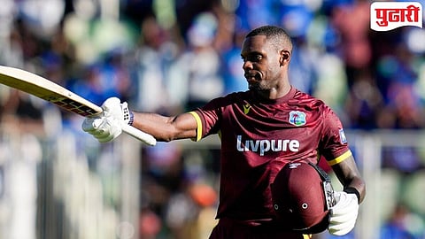 IND vs WI 1st ODI : तिरुवनंतपुरममध्ये विंडीजचा जलवा! ३२ वर्षीय ग्रीव्ह्जचे झुंजार शतक, कॅम्पबेलचीही अर्धशतकी साथ