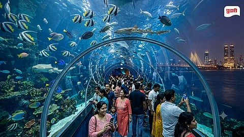 Mumbai Underwater Glass Tunnel