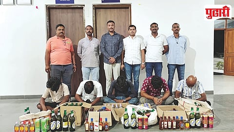 Pathardi Illegal Liquor Sale