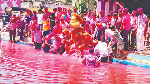 Belgaum Ganesh visarjan