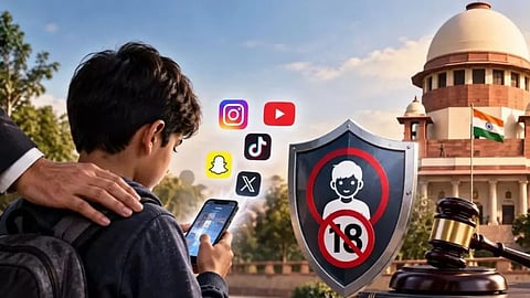 Social Media Restrictions: अल्पवयीनांच्या सोशल मीडिया वापरावर कायदेशीर निर्बंधांचा विचार करा, सुप्रीम कोर्टाचे निर्देश