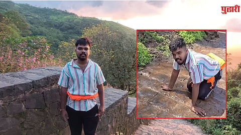 Raigad Fort Youth  Knee Climbing Devotion