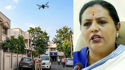 Amravati News : यशोमती ठाकूर यांच्या घरावर ड्रोनद्वारे नजर? परिसरात खळबळ; तक्रार दाखल
