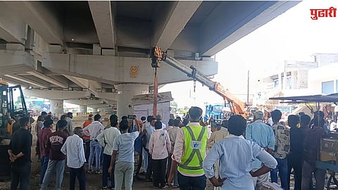  Korpana Rajura Adilabad Highway Flyover Encroachment