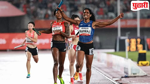 Asian Games: 4x400 मीटर रिले शर्यतीत भारतीय रणरागिणींची ‘सुवर्णदौड’! अखेरच्या क्षणी बहरीनला धूळ चारत जिंकले ऐतिहासिक गोल्ड मेडल