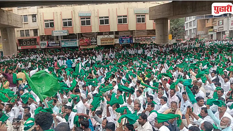  Hubballi Farmers Agitation Sugarcane MSP Demand