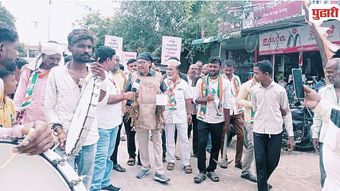 Chakur Congress  Bheek Mago Andolan