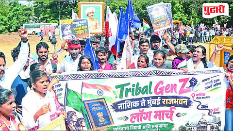 Adivasi Gen Z Long March