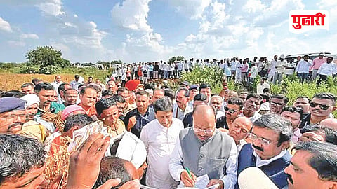 Nanded farmers crop loss