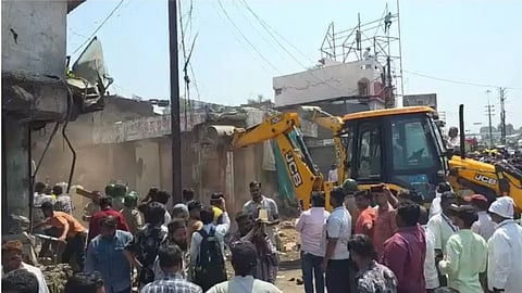 Jalgaon Municipal Corporation Demolition