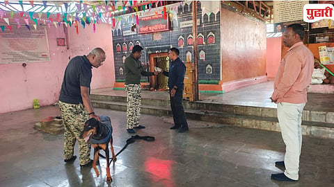 Ganeshpur Ganpati Temple Silver Ornaments Stolen