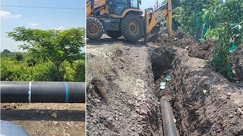 Bhoyegaon Dhanora  Iron Slurry Pipeline