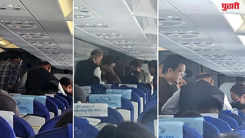 Delhi Aizawl Flight Medical Emergency 