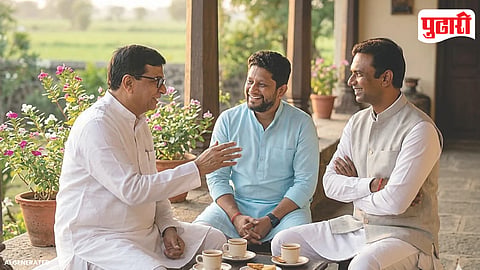 Balasaheb Thorat, Radhakrishna Vikhe Patil, Shankarrao Gadakh