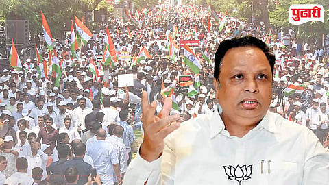 Ashish Shelar on Thackeray Brothers Garjana Morcha