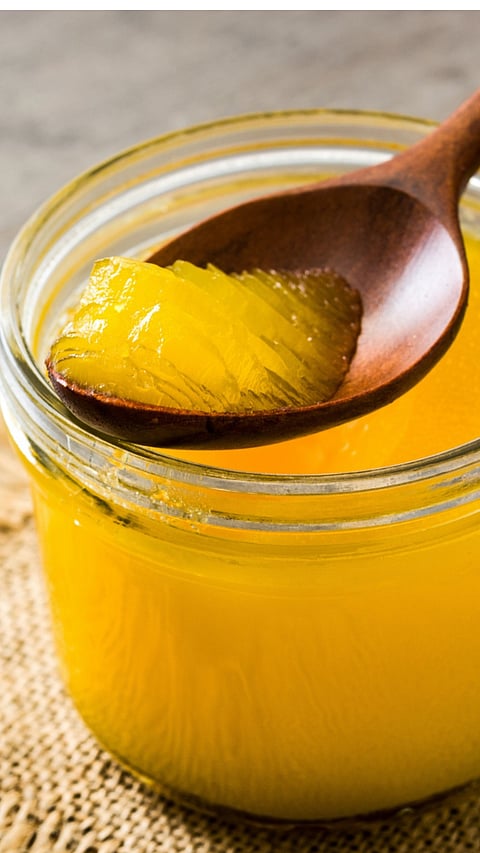 Ghee on empty stomach 