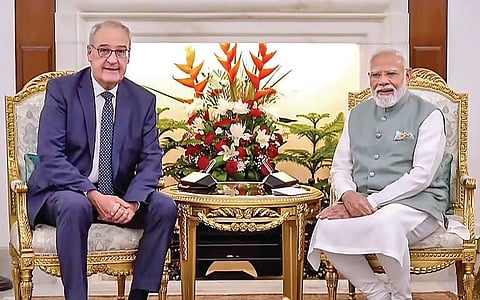 PM Modi Parmelin meeting | 
