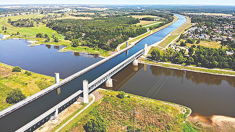 Canal over Bridge |