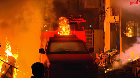 Firecracker Warehouse Fire