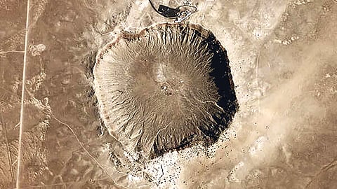 850 Foot Crater Discovery  |