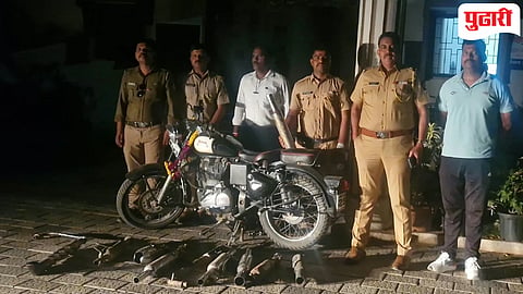 Mohol Crime : कर्कश आवाजाच्या सायलेंसरवर मोहोळ पोलिसांची कारवाई; नियम तोडणाऱ्यांवर गुन्हे दाखल करण्याचा इशारा