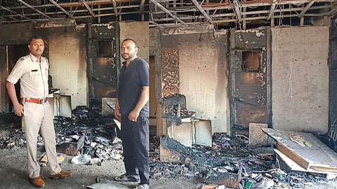 Nipani Hotel Fire : निपाणीत हॉटेलला लागलेल्या भीषण आगीत ३५ लाखांचे नुकसान; रोकडही जळाली!