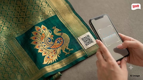 Paithani Saree QR Code