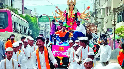 Satara Navratri Festival : अंबा बैसली सिंहासनी!