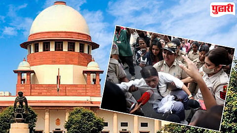 Supreme Court Delhi Barricades Internet metro update 