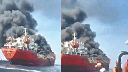 Drone Attack on Ship |  