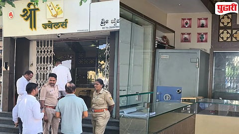 Nipani Crime : निपाणीत सराफ दुकान फोडले; अवघ्या ३२ मिनिटांत ३५ लाखांची चांदी लंपास