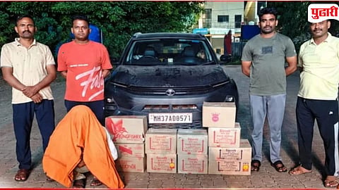 Washim  Illegal Liquor Transport