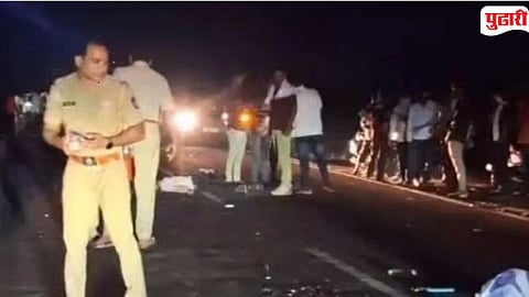 Amravati Daryapur Road Accident
