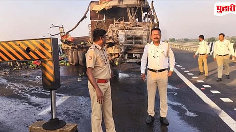 Amravati Talegaon Accident  News