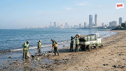 Worli Beach Cleaning