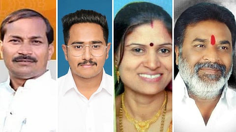 नूतन संचालक नितीन भूतडा, 
महेश राठोड, स्मिता कदम, नानाभाऊ गाडबैले