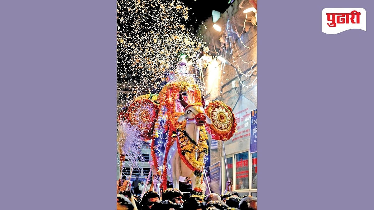Tuljapur Navratri Festival 2026 : तुळजाभवानी देवीच्या पारंपरिक छबिन्यासाठी भाविकांची मांदियाळी