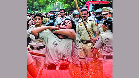 Delhi Protest 