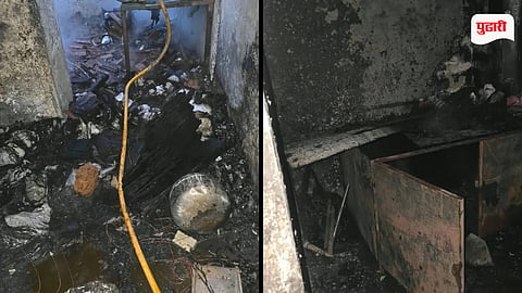 Laundry Shop Fire